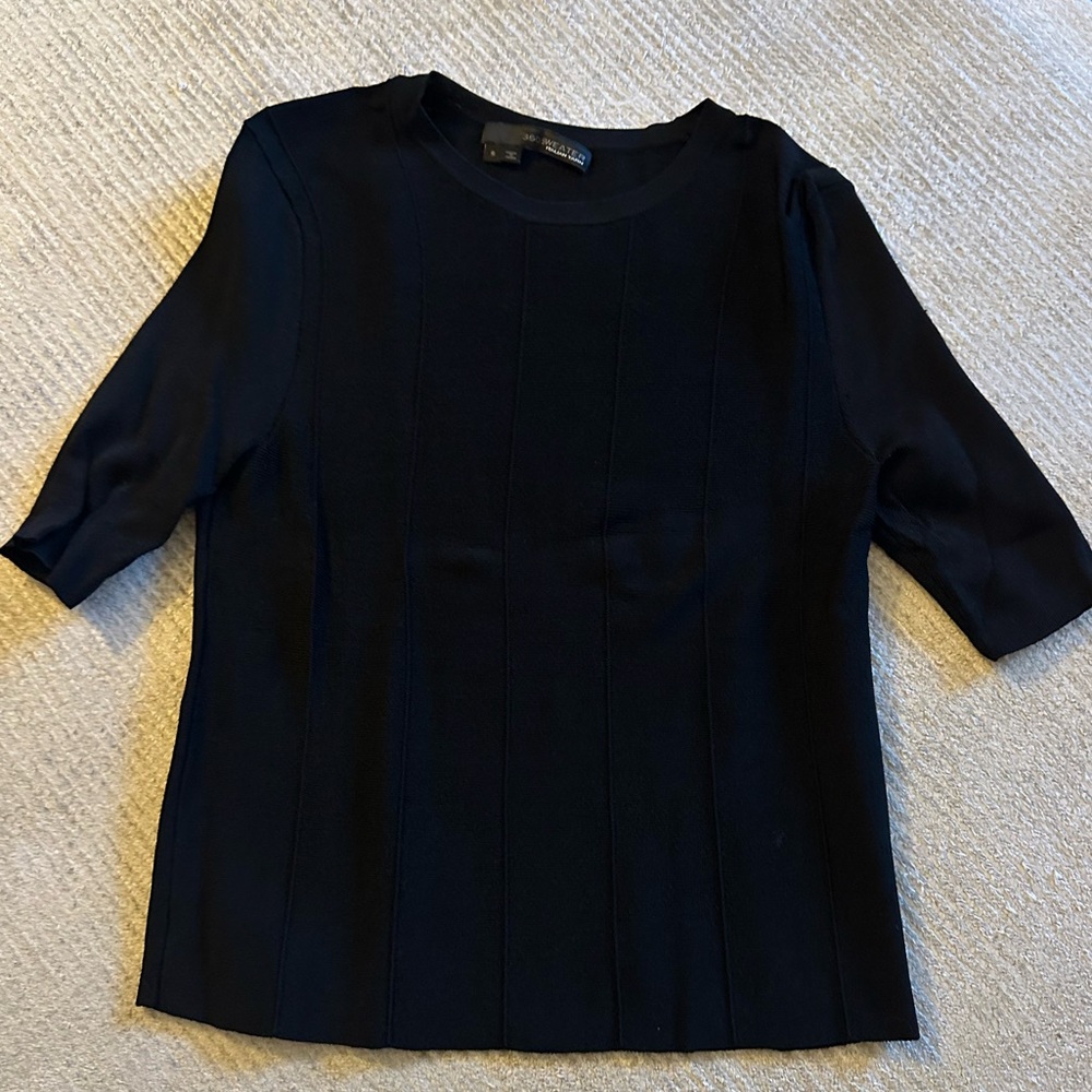 360 cashmere Italian yarn short sleeve shirt